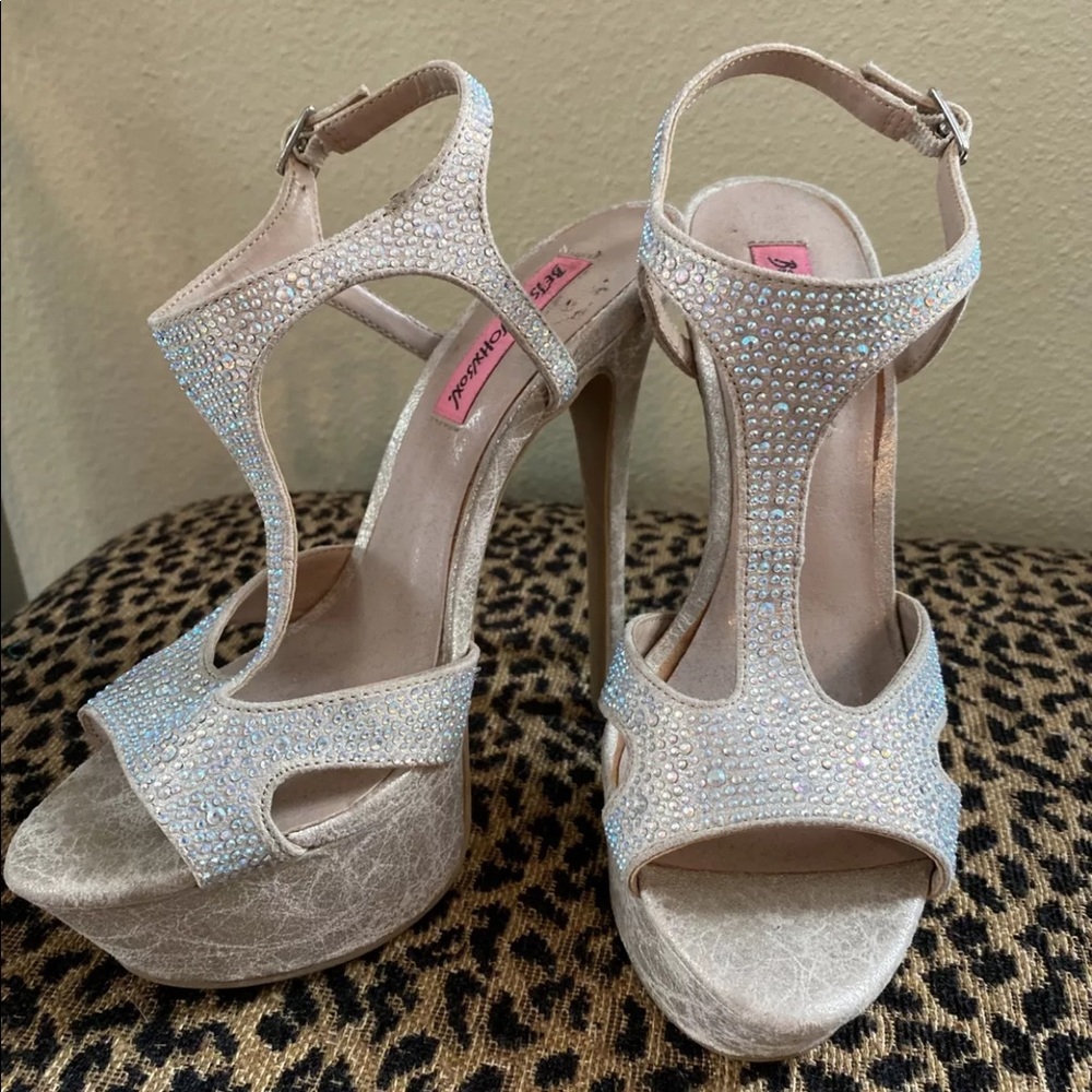Betsey Johnson Stiletto Heels U.S 6 1/2 New